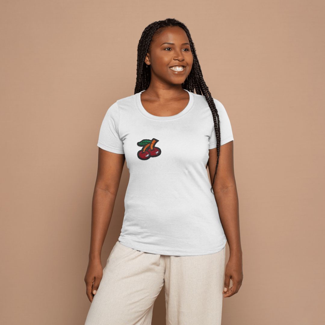 camiseta bordada