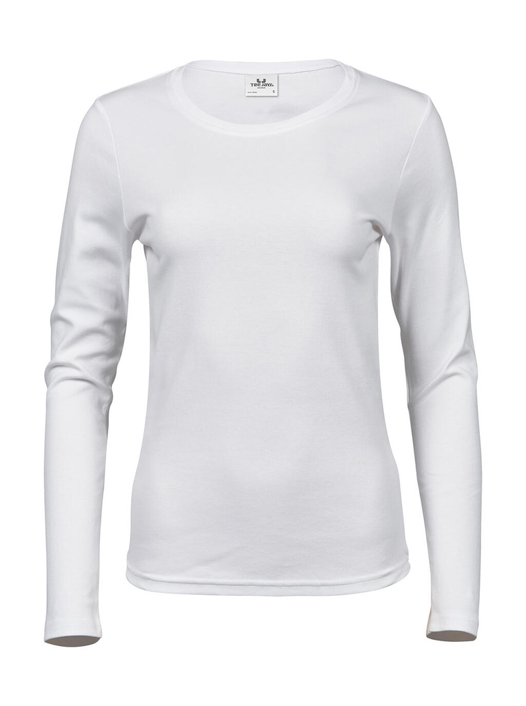 Camiseta orgánica manga larga Interlock mujer