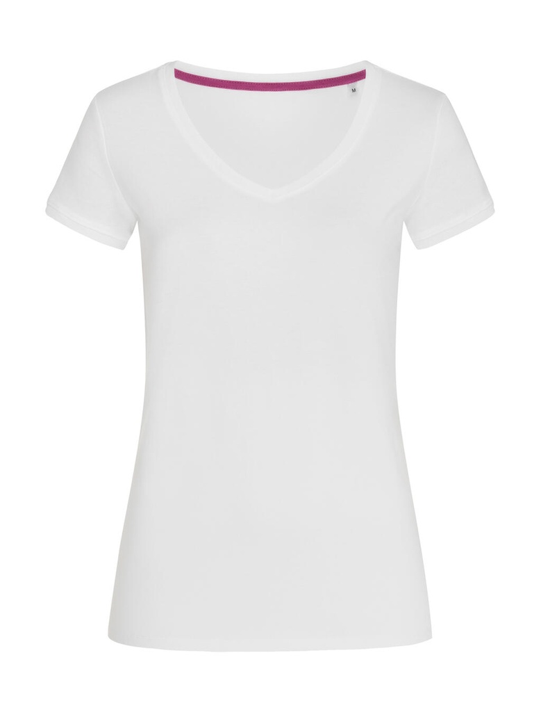 Camiseta Megan cuello V mujer