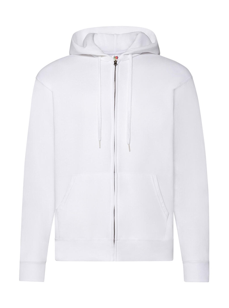 Sudadera capucha cremallera entera hombre