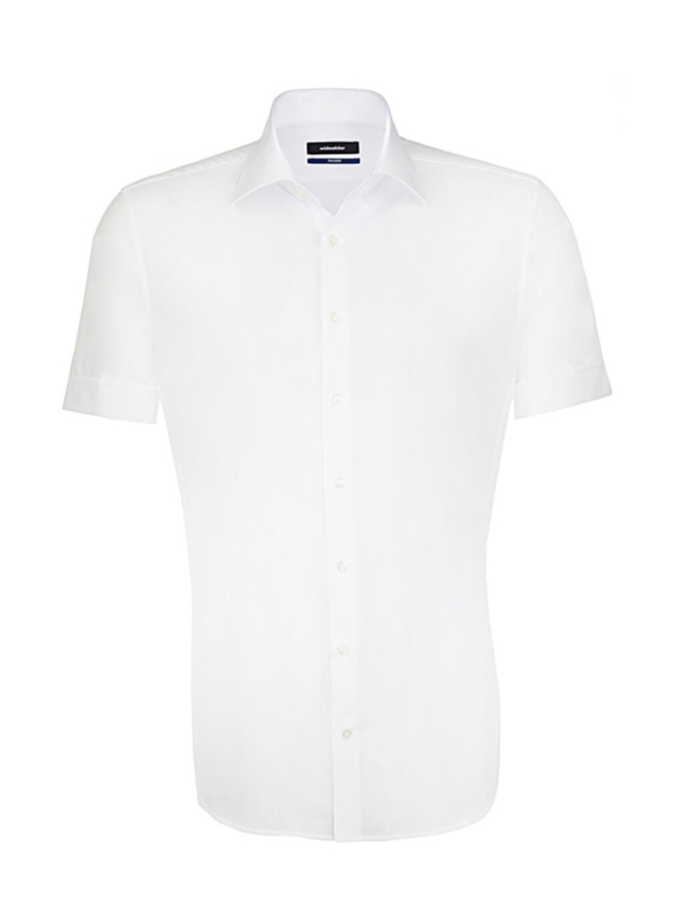 Camisa Shaped Fit manga corta Business Kent