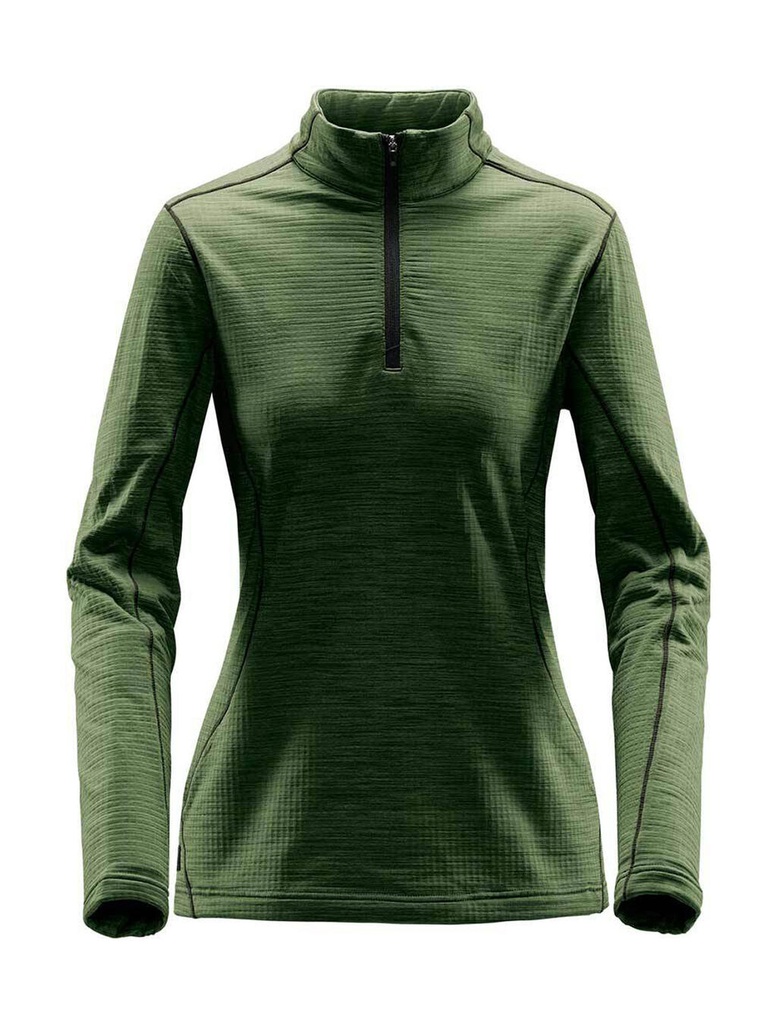Chaqueta térmica cremallera 1/4 mujer