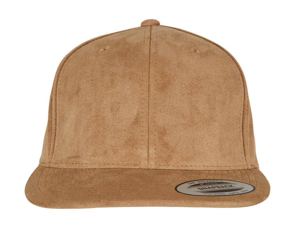 Gorra Snapback piel de ante