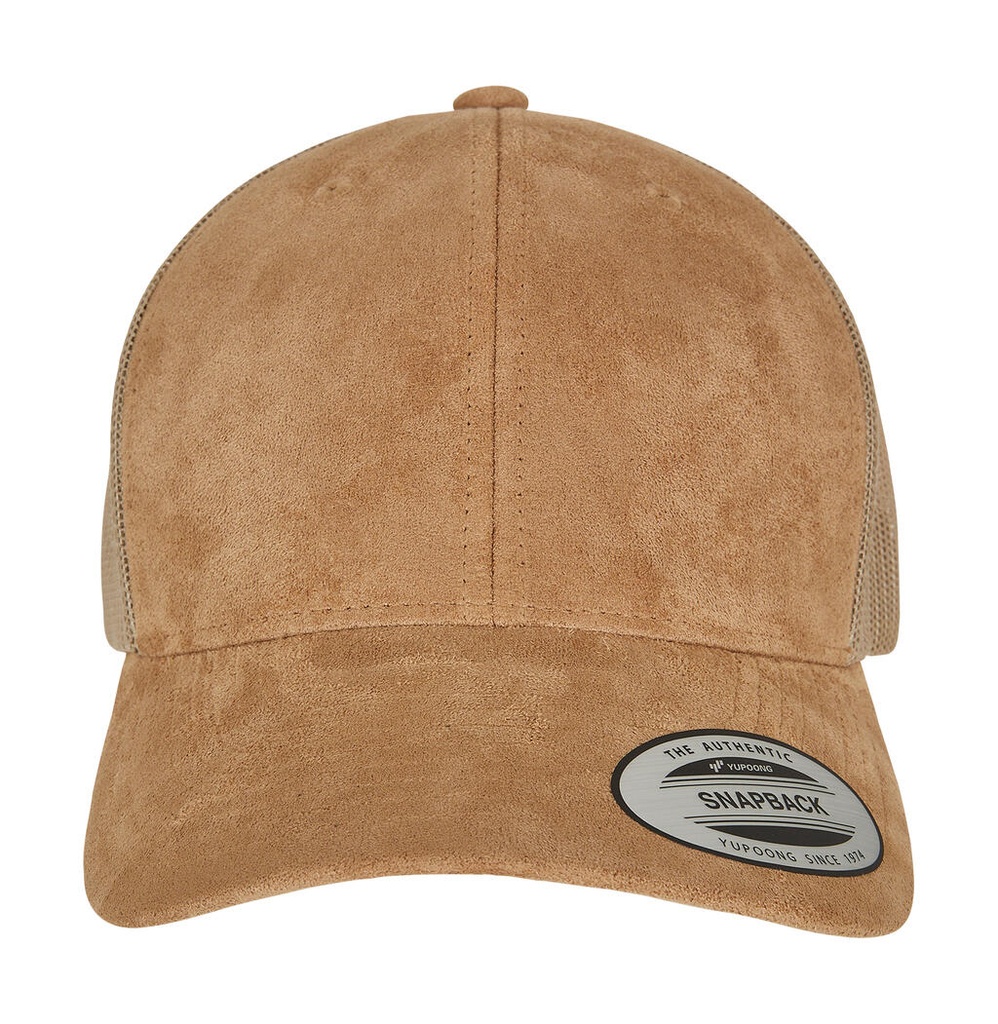 Gorra Trucker piel de ante