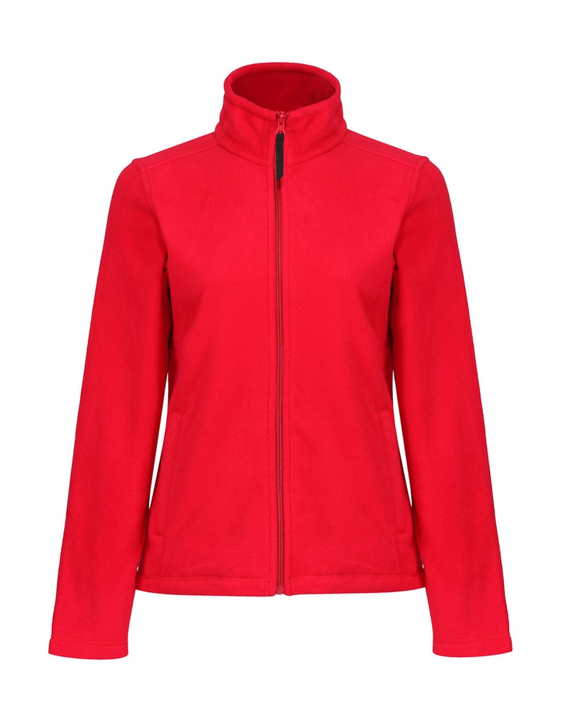 Forro polar cremallera completa para mujer 