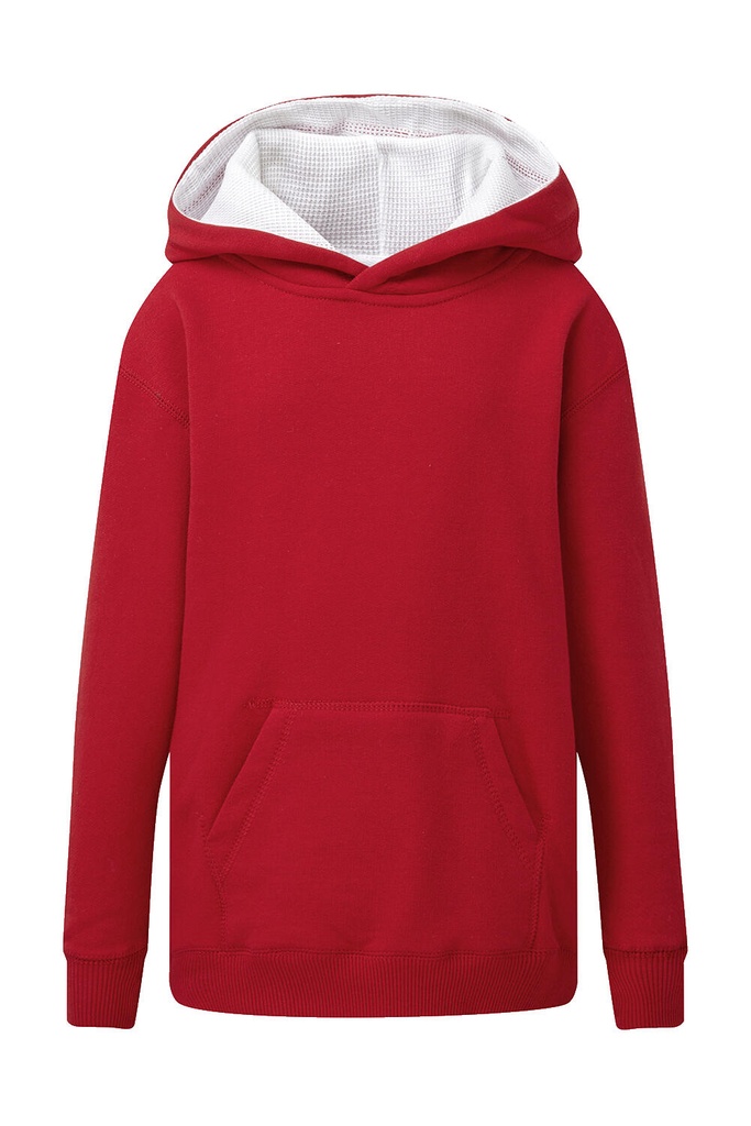 Sudadera capucha en contraste niño