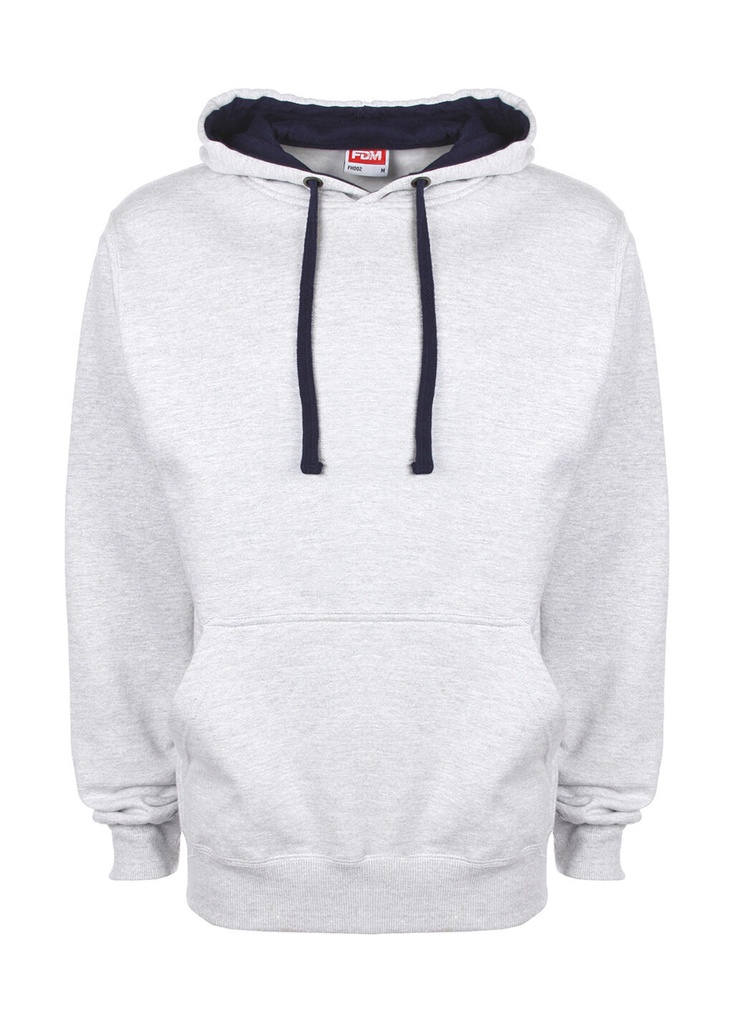 Sudadera capucha contraste