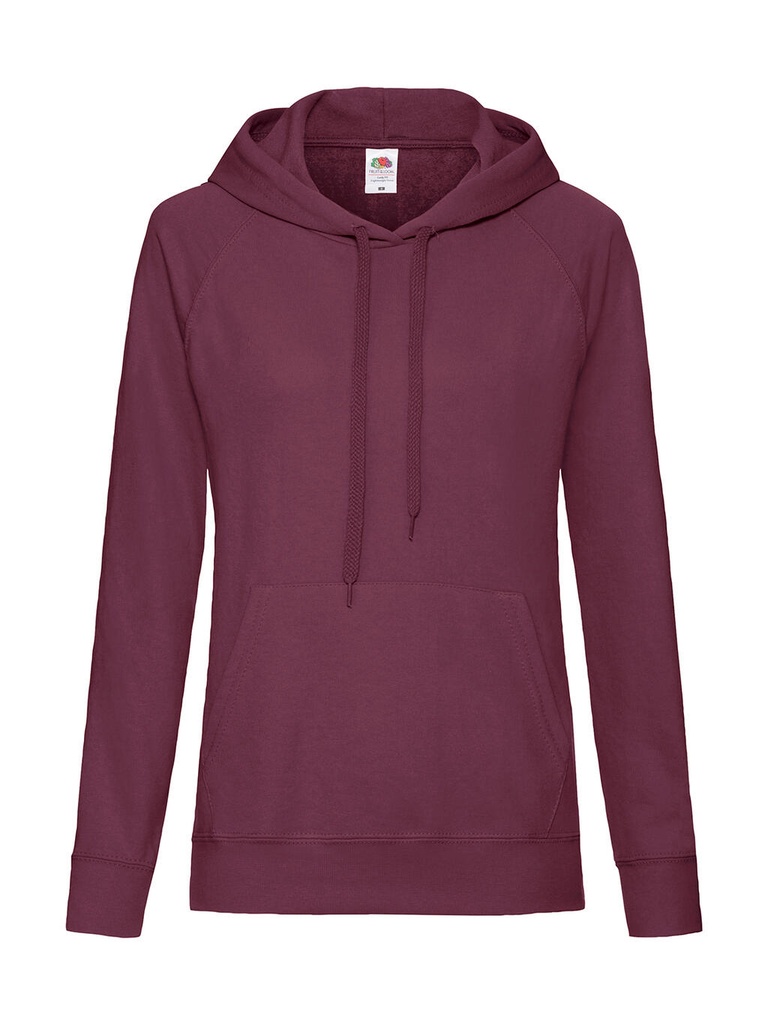 Sudadera con capucha ligera mujer