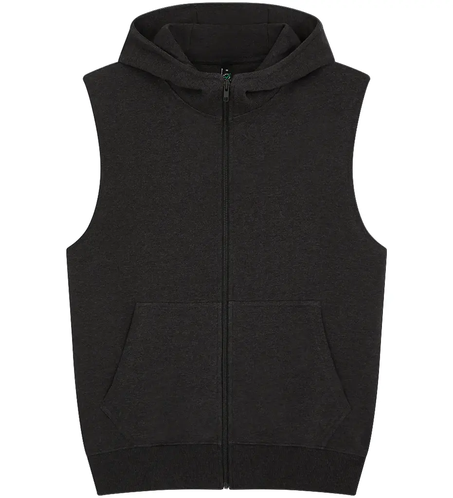 Earth Positive® Sleeveless Full Zip Hoodie