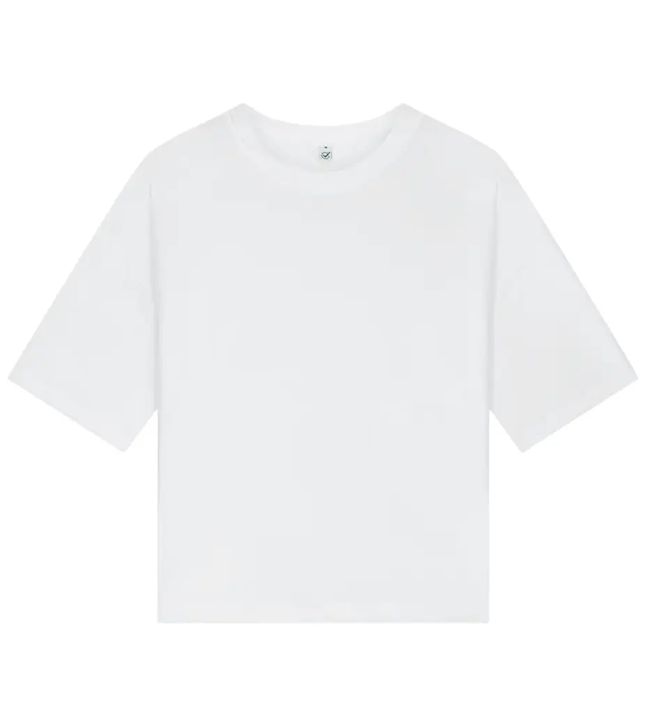 Camiseta Earth Positive Mujer Heavy Boxy 