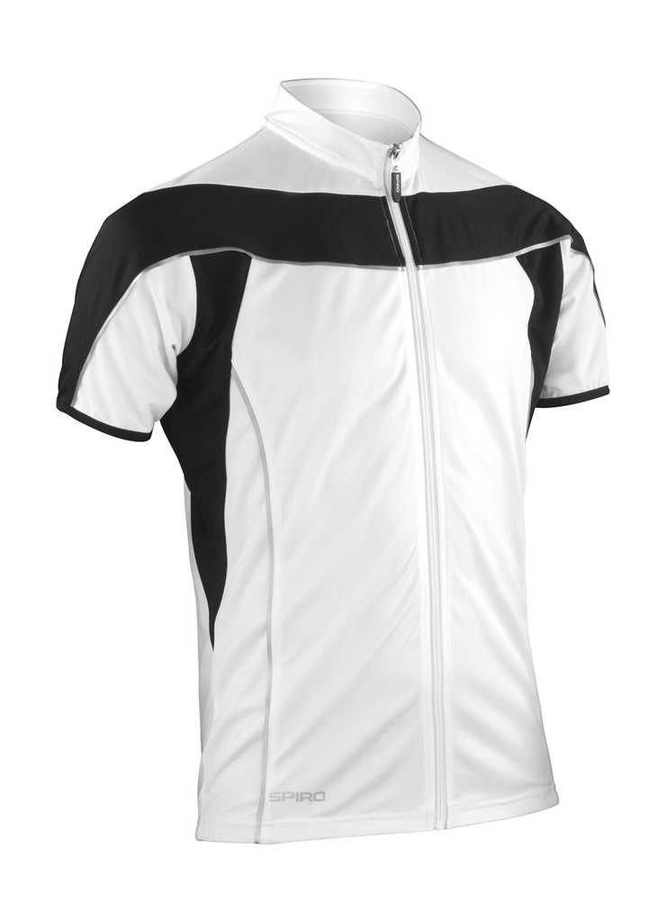 Top cremallera entera bicicleta hombre