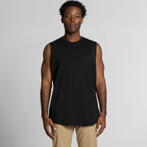 [5091] Camiseta Sin Mangas Staple Curva 