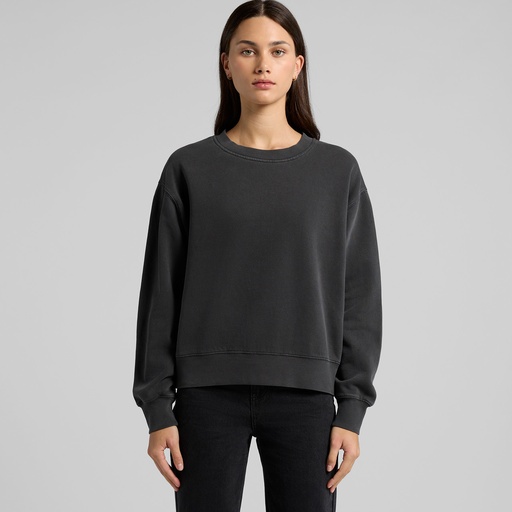 [4165] Sudadera Wo's Relax Faded Crew