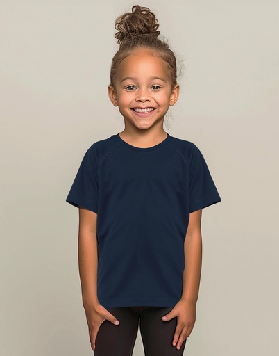 Camiseta Active 140 manga raglan niño unisex 