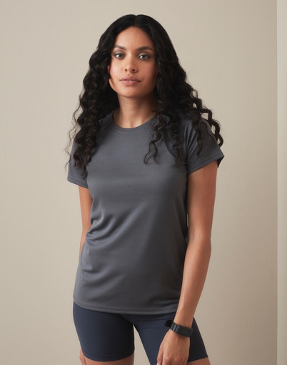Camiseta Active 140 raglan mujer
