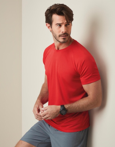 Camiseta Active 140 raglan hombre