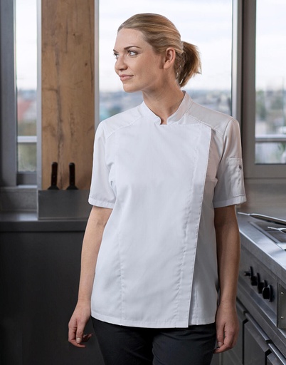 Chaqueta de chef mujer manga corta Modern-Look
