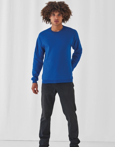 Sudadera cuello redondo unisex ID.202 50/50