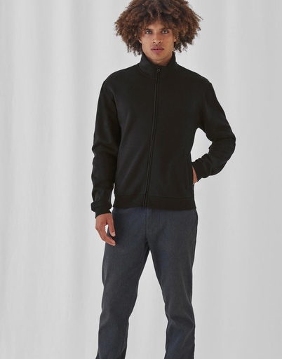 Sudadera con cremallera unisex ID.206 50/50