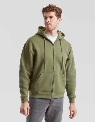 Sudadera capucha cremallera entera Premium