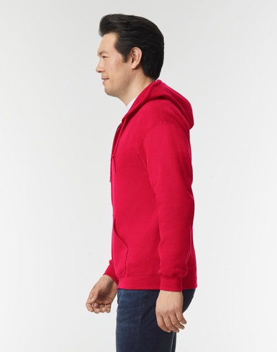Sudadera capucha cremallera Heavyblend