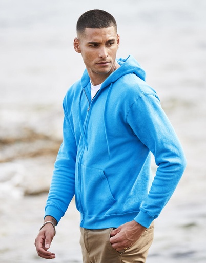 [294.01] Sudadera capucha cremallera entera hombre