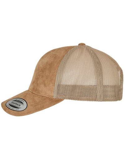 Gorra Trucker piel de ante
