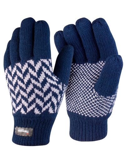 Guantes con patrón Thinsulate
