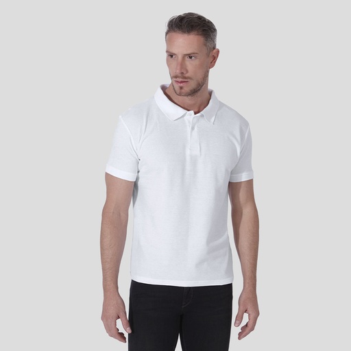 [5862] MPS180 Polo Adulto Blanco "keya"