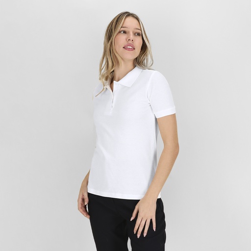 [5871] WPS180 Polo Mujer Blanco "keya"