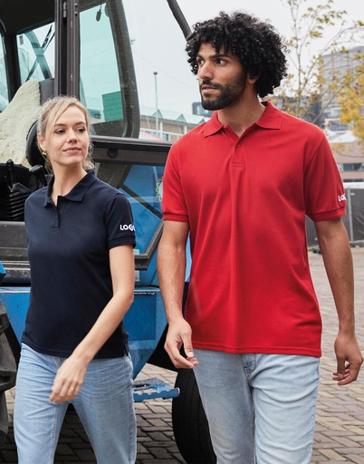 Polo piqué 65/35 mujer