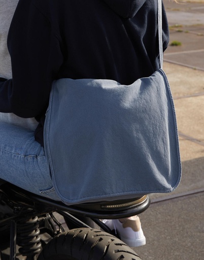 Bolsa messenger de tela
