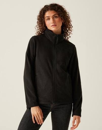 Forro polar cremallera completa para mujer 