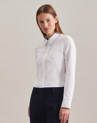 Camisa Kent corte regular manga larga mujer 