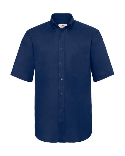Camisa Oxford manga corta hombre