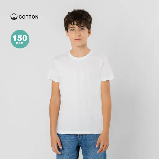 Camiseta Niño Blanca "keya" YC150 